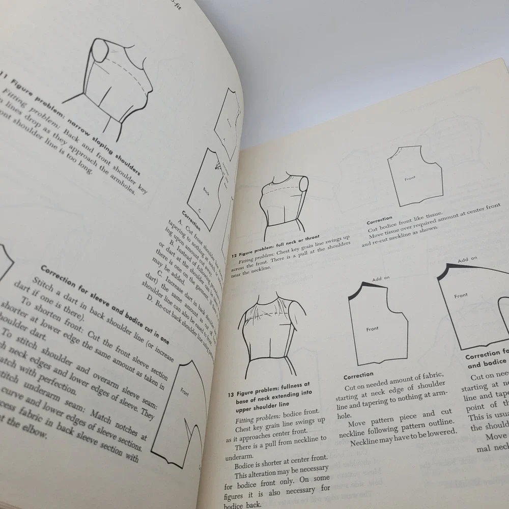 The Bishop Method of Clothing Construction Vintage Sewing Book Edna Bryte Bishop